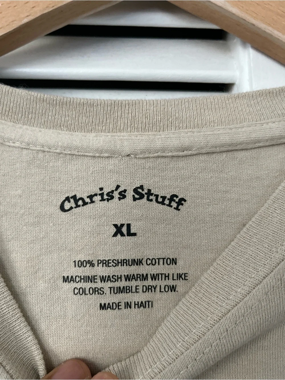 Albert Wine-Stein Graphic Tee in Beige by Unknown - Picture 2 of 3